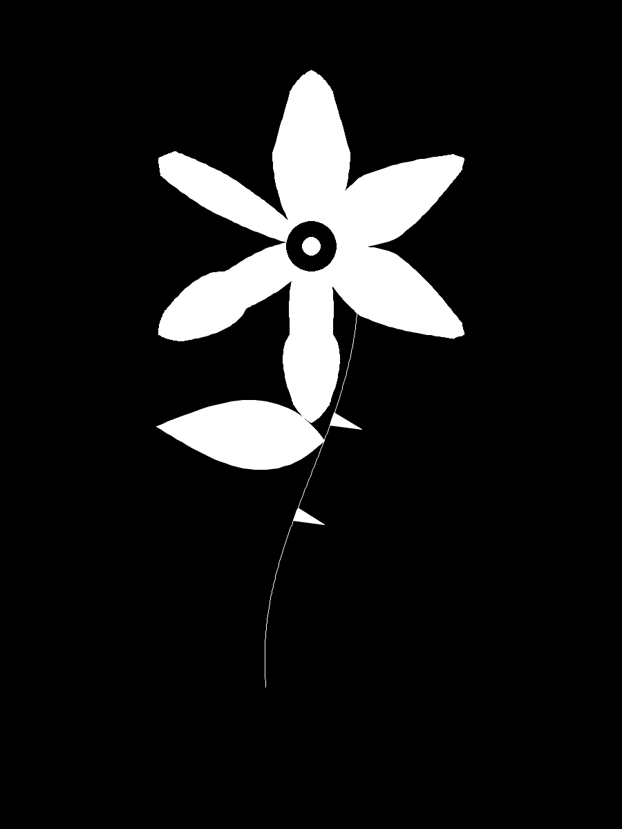 Generiertes Rosenbild