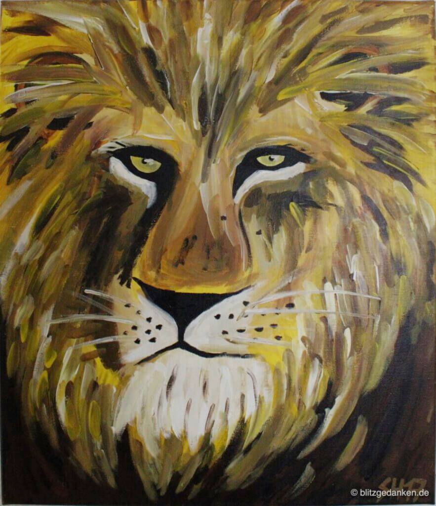 Meine Kunst: Löwenkopf