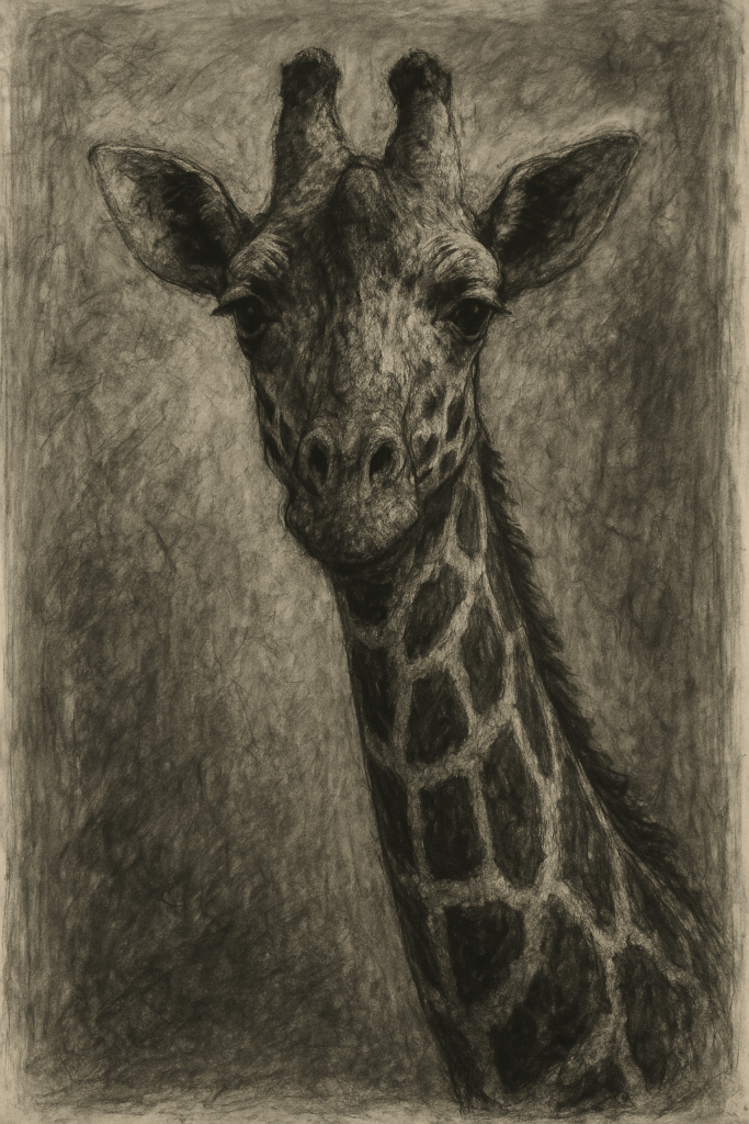 Giraffe Expressionistisch